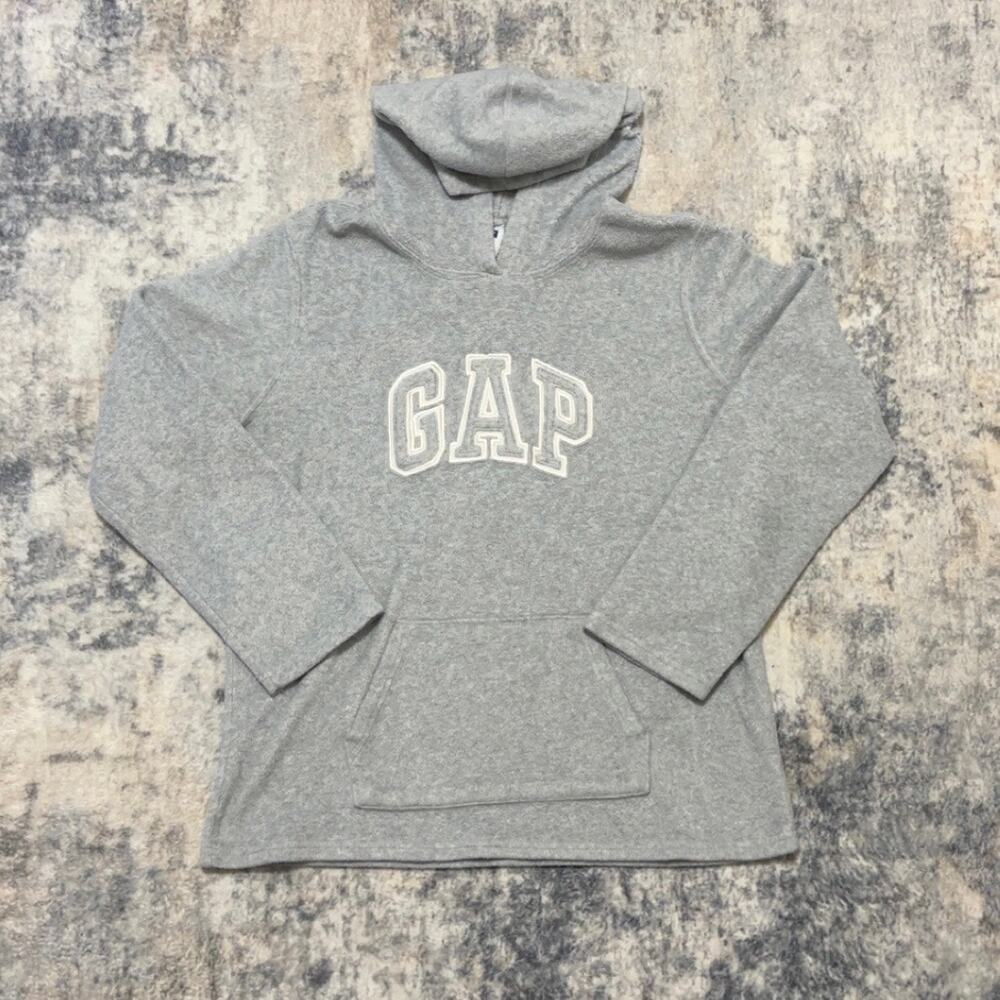 Gray GAP fuzzy Hoodie Size XL